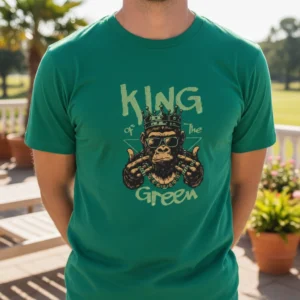 Monkey - King Of The Green | Unisex T-Shirt