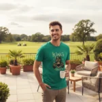 Monkey - King Of The Green | Unisex T-Shirt