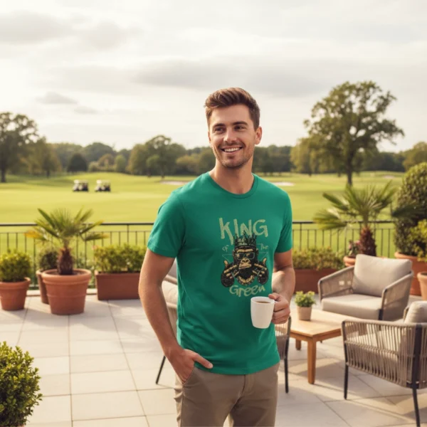 Monkey - King Of The Green | Unisex T-Shirt