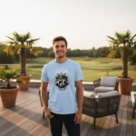 Reich mir den Schläger, der König will golfen | Unisex T-Shirt | S bis XXL