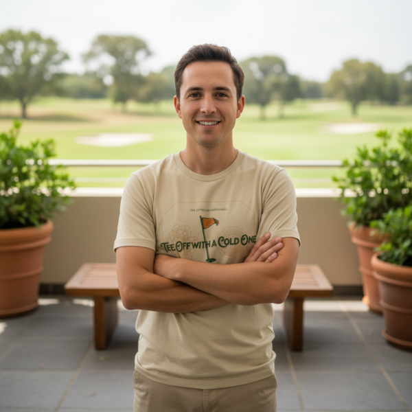 Tee Off With A Cold One | Unisex T-Shirt