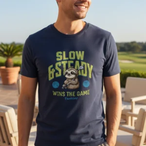 Faultier - Slow And Steady Wins The Game | Unisex T-Shirt