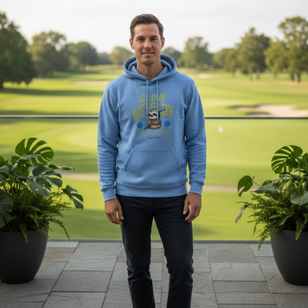 Faultier – Slow And Steady Wins The Game | Unisex Hoodie-2 Faultier – Slow And Steady Wins The Game | Classic Unisex Hoodie