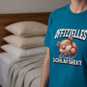 Offizielles Wombat Schlafshirt | Unisex T-Shirt