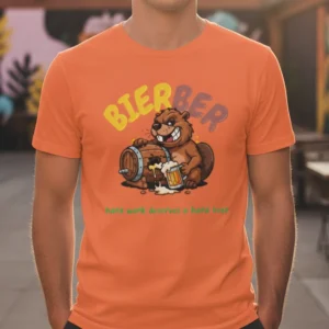 Bierber - hard work deserves a hard beer | Unisex T-Shirt