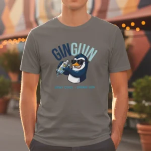 Ginguin - stay cool, drink gin | Unisex T-Shirt
