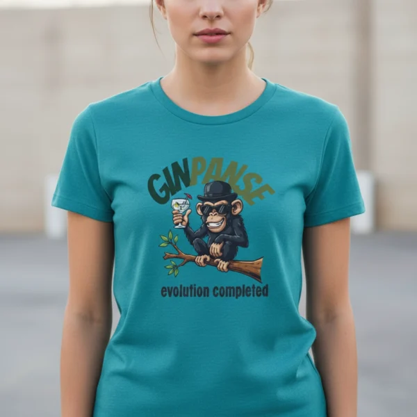Ginpanse - evolution completed | Unisex T-Shirt