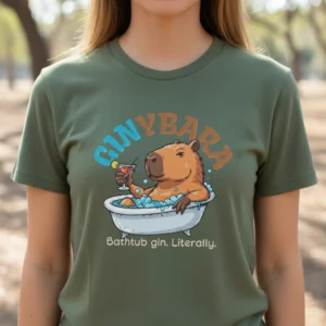 Ginybara - Bathtub gin. Literally | Unisex T-Shirt