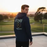 King of the fairway | Unisex Zip-Hoodie