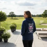 Reich mir den Schläger, die Königin will golfen | Unisex Zip-Hoodie w Reich mir den Schläger, die Königin will golfen | Unisex Zip-Hoodie