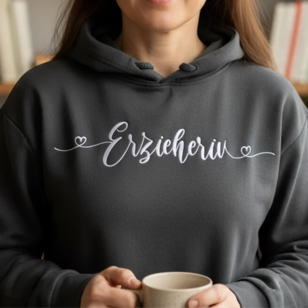 Erziehern | hochwertig gestickt | Premium Unisex Hoodie