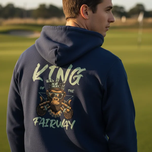 King of the fairway | Unisex Zip-Hoodie