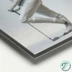 Antilope als Golferin | Aluminiumdruck