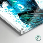 Acryl Nah - Golfer im Abschwung