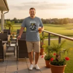 Reich mir den Schläger, der König will golfen | Biergarten-Pro Fit | 3XL bis 5XL