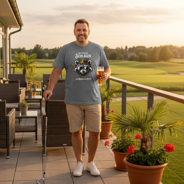 Reich mir den Schläger, der König will golfen | Biergarten-Pro Fit