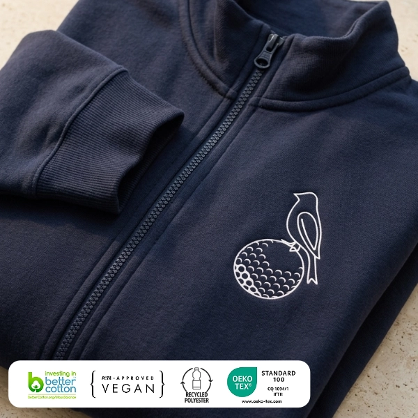 Triple Birdie Club | Premium Zip-Sweater - Stroke