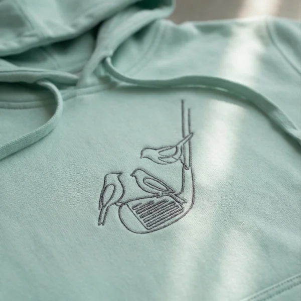 Triple Birdie Club | Fine Line Stick | Premium Hoodie - Club