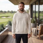 golf connection offwhite far Connected Golf | Fine Line Stick | Premium Hoodie – Club