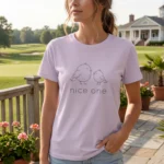 nice-one lilak c w Nice One | Premium Shirt – Pin