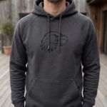 the eagle charcol m c The Eagle | Fine Line Stick | Premium Hoodie – Ace