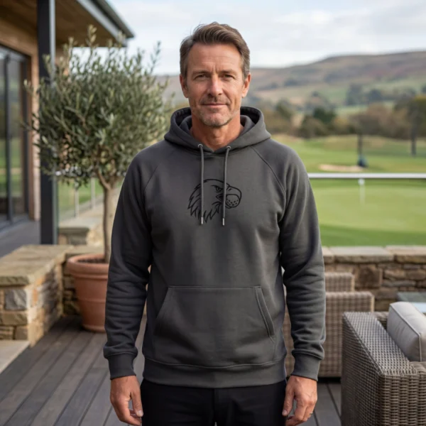 the eagle charcol m f The Eagle | Fine Line Stick | Premium Hoodie – Ace