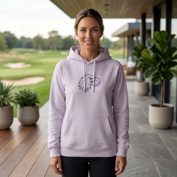the eagle lilak w f The Eagle | Fine Line Stick | Premium Hoodie – Ace