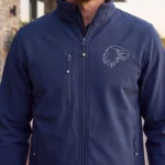 eagle fleece navy m c The Eagle | Softshell-Jacke