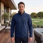 eagle fleece navy m f The Eagle | Softshell-Jacke